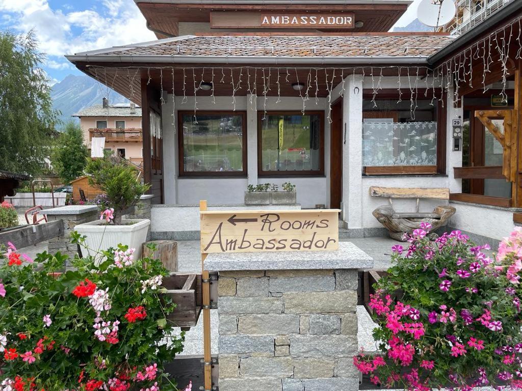 Ambassador Rooms In Bormio, Solo Camera Senza Colazione エクステリア 写真
