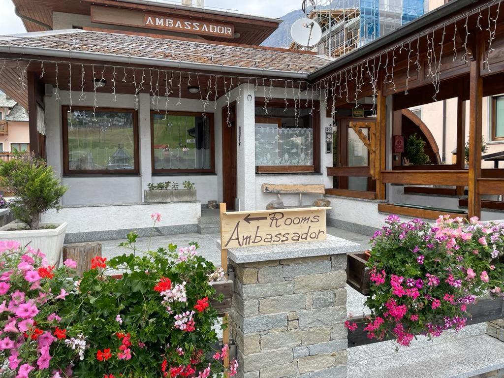 Ambassador Rooms In Bormio, Solo Camera Senza Colazione エクステリア 写真