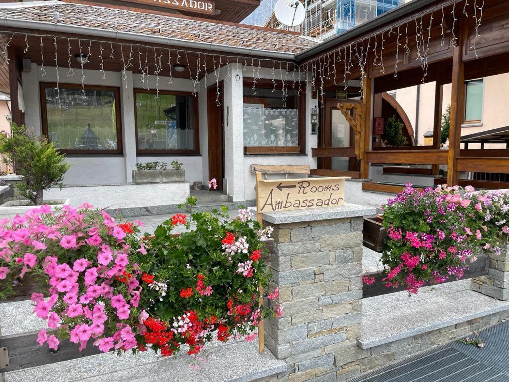 Ambassador Rooms In Bormio, Solo Camera Senza Colazione エクステリア 写真